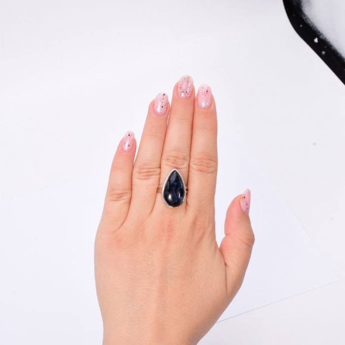 Inel argint cu pietersit, para Stralucire Crepusculara [3]