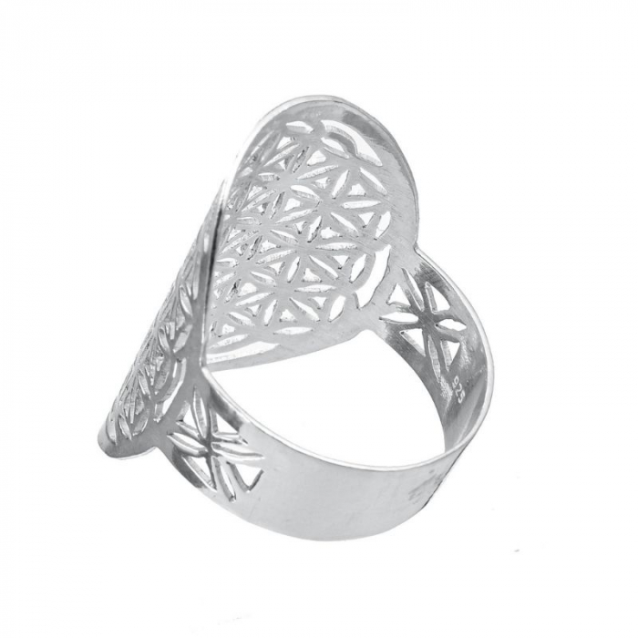 Inel argint dama cu Floarea Vietii [3]