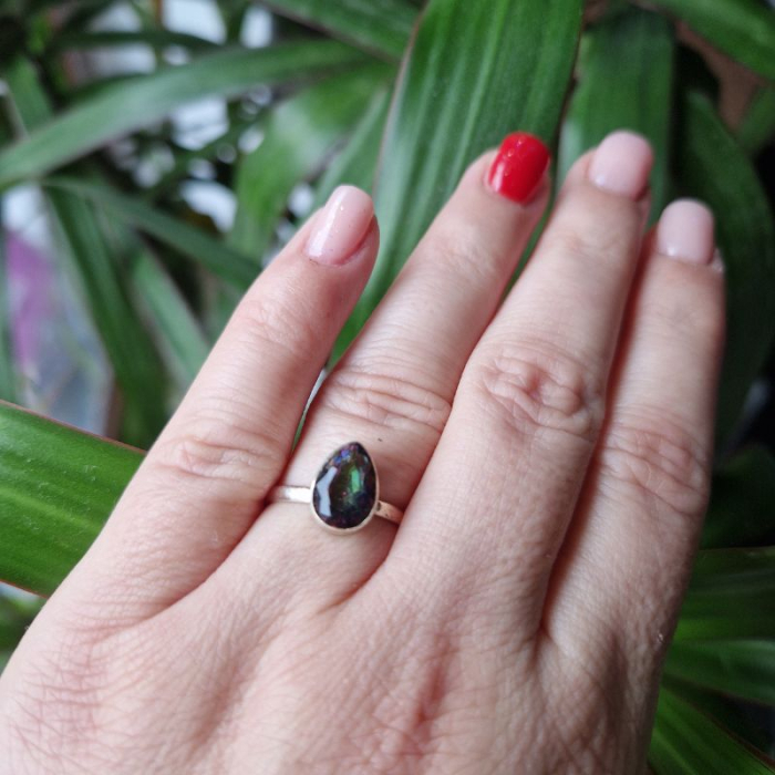 Inel cu topaz mistic para din argint [3]