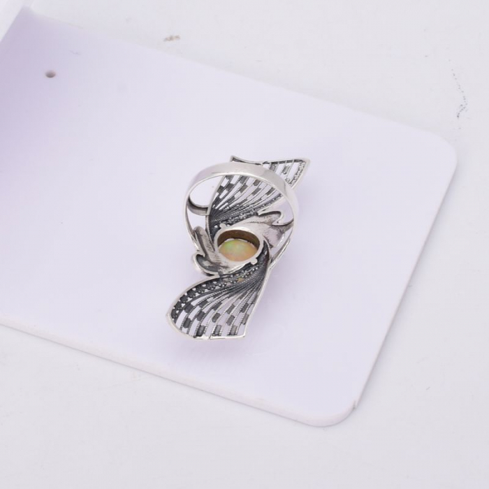 Inel de argint cu opal etiopian Fantezie [6]