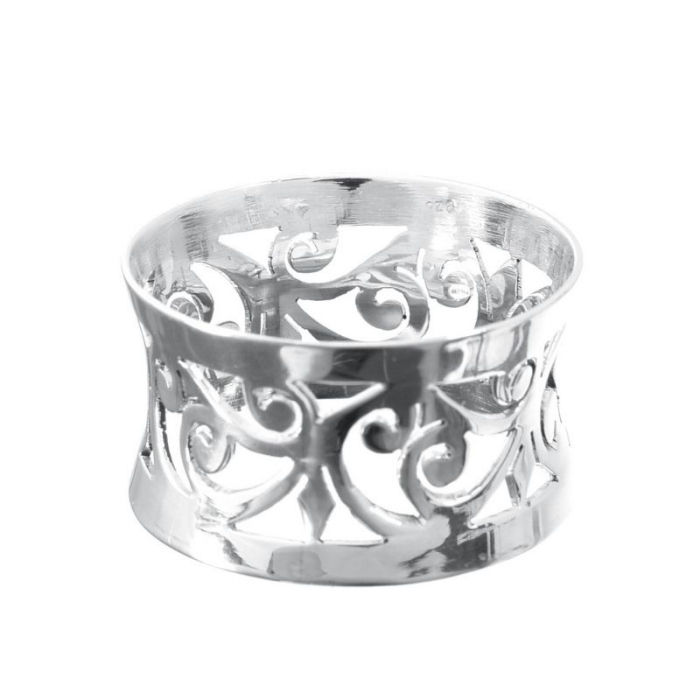 Inel lat argint model verigheta [3]