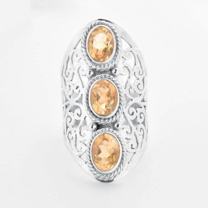 inel-trio-cu-citrin-natural-din-argint-stil-boho-chic [3]
