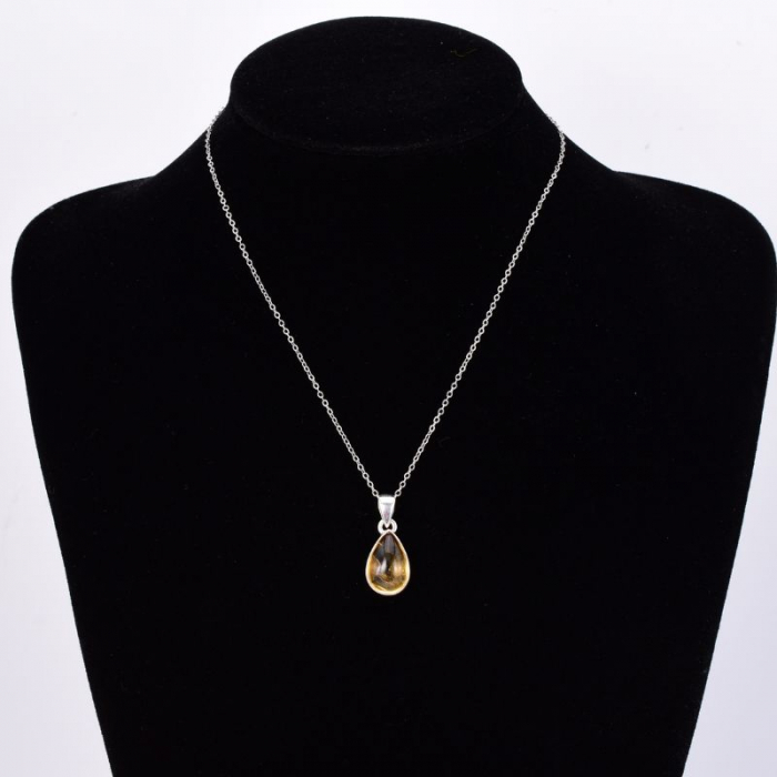 Pandantiv argint citrin [2]