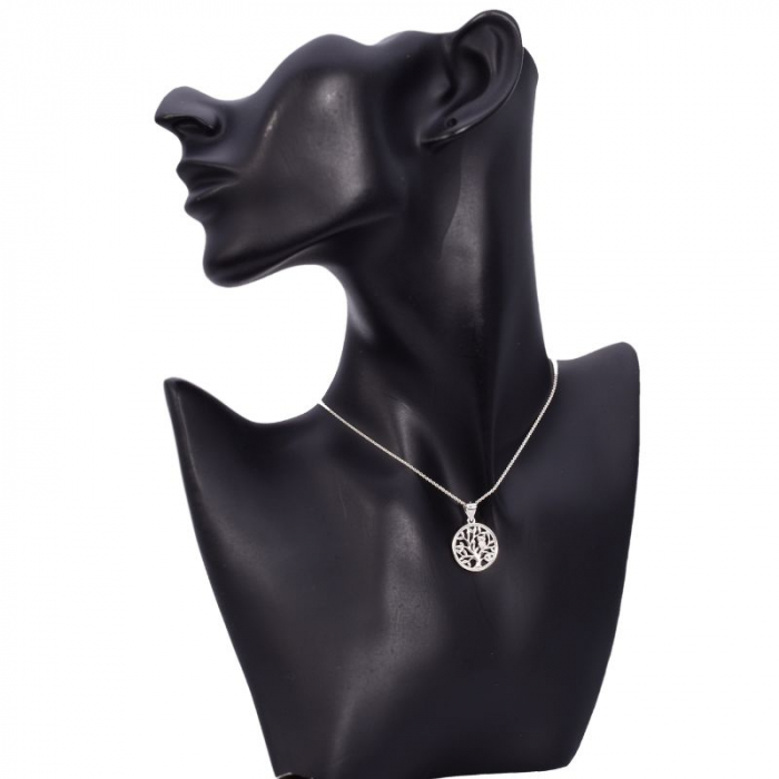 Pandantiv argint copacul vietii cu bufnita [2]