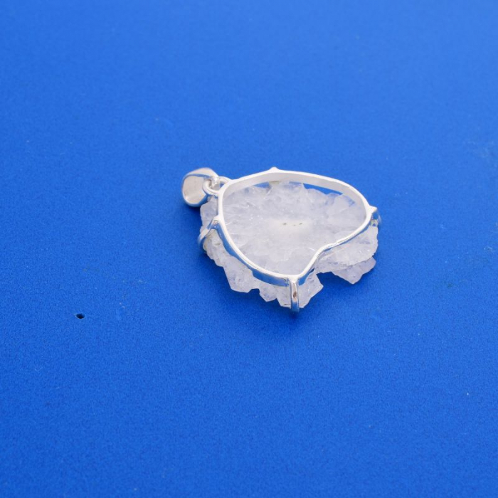 Pandantiv argint cu cuart solar stalactite [3]