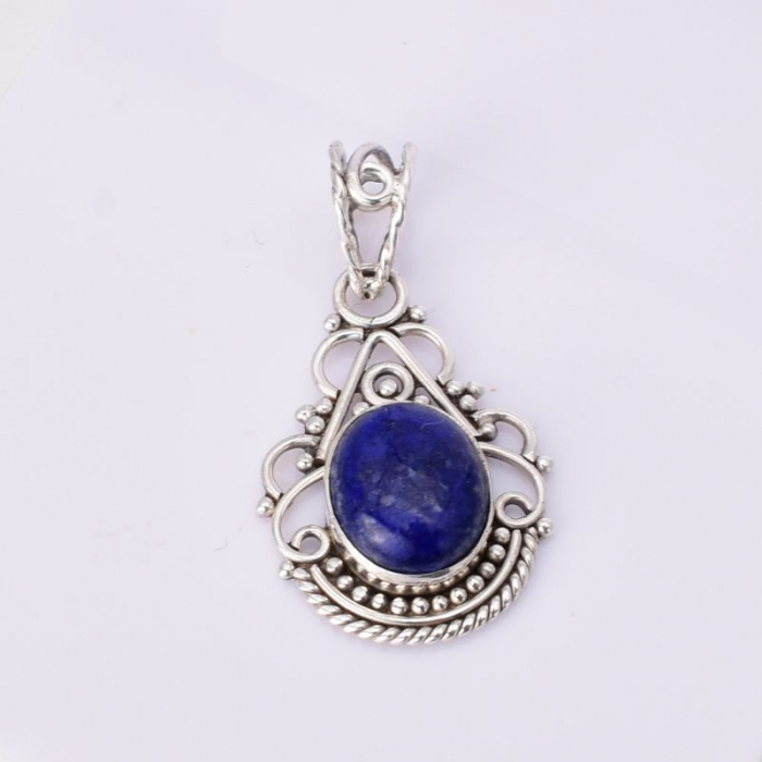 Pandantiv argint cu lapis lazuli Boho Elegance [3]