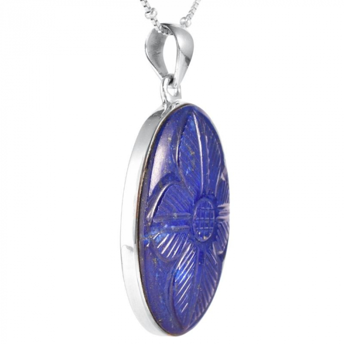 pandantiv-argint-cu-lapis-lazuli-sculptat-manual [2]