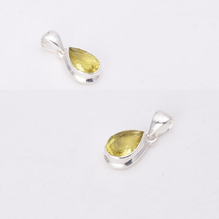 Pandantiv argint cu lemon topaz Rasfat Citric [4]