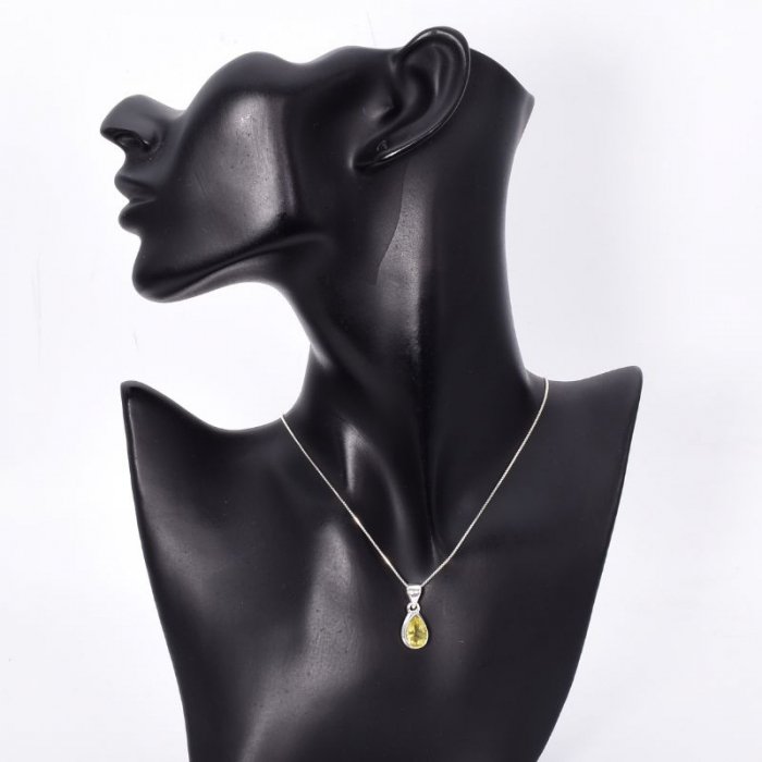 Pandantiv argint cu lemon topaz Rasfat Citric [2]