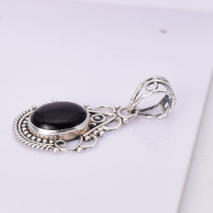 Pandantiv argint cu onix negru Boho Elegance [3]