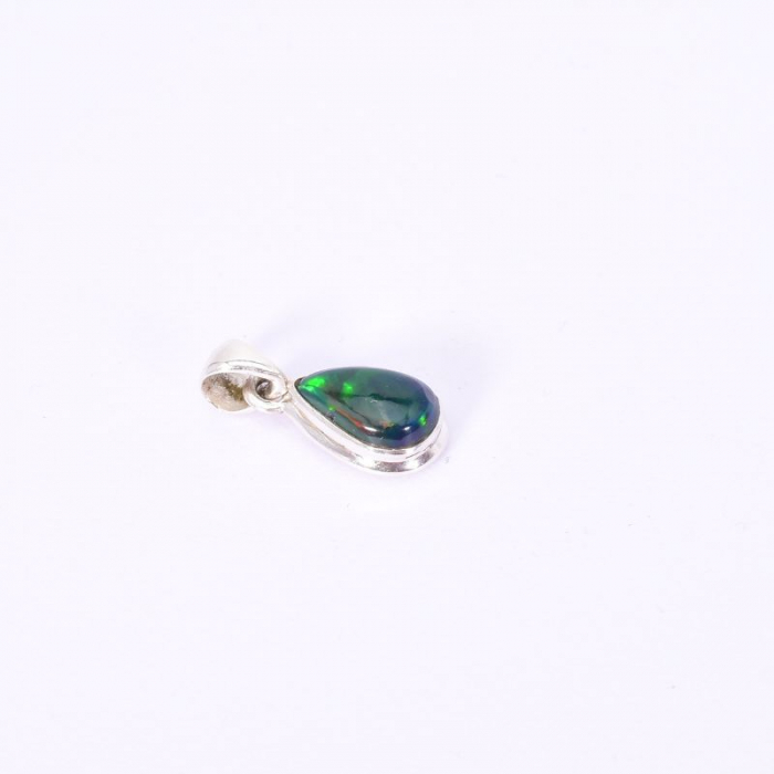 Pandantiv argint cu opal negru etiopian [4]