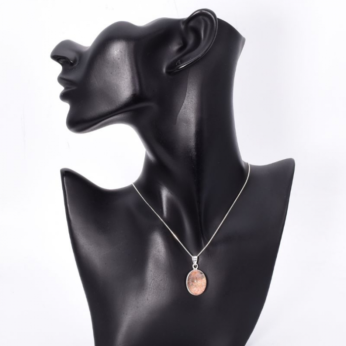 Pandantiv argint cu piatra lodolit Apusul Fermecat [2]