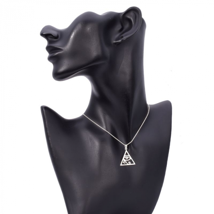 Pandantiv argint Ochiul lui Horus, triunghiular [2]