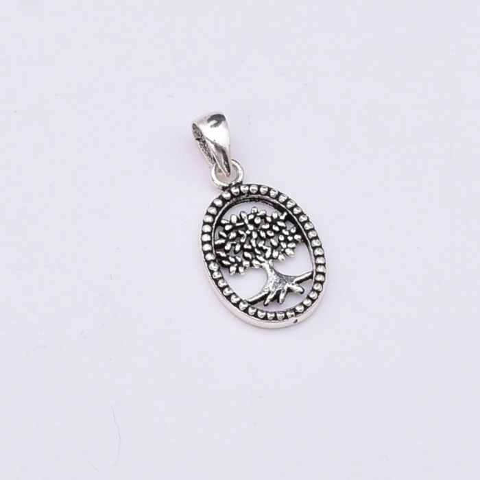 Pandantiv argint patinat Copacul Vietii [3]