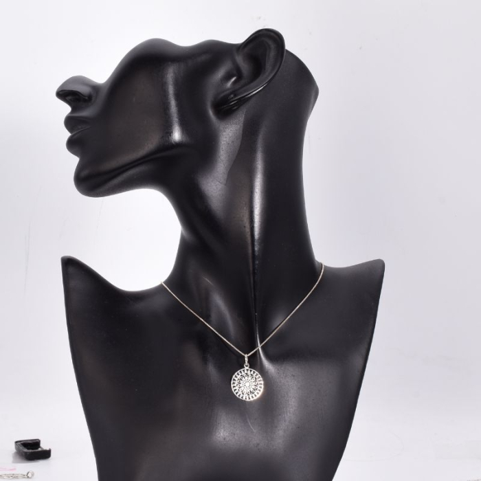 Pandantiv din argint Mandala 17 mm [2]