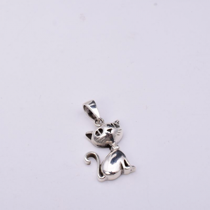 Pandantiv din argint Pisica Norocoasa [3]