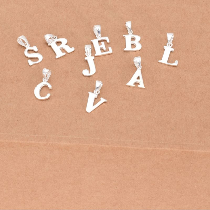 Pandantiv litera B din argint [2]
