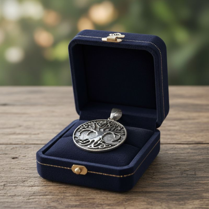 Pandantiv argint Pomul Vietii 23 mm [2]