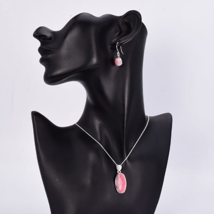 Set argint cu pietre rodocrozit [3]