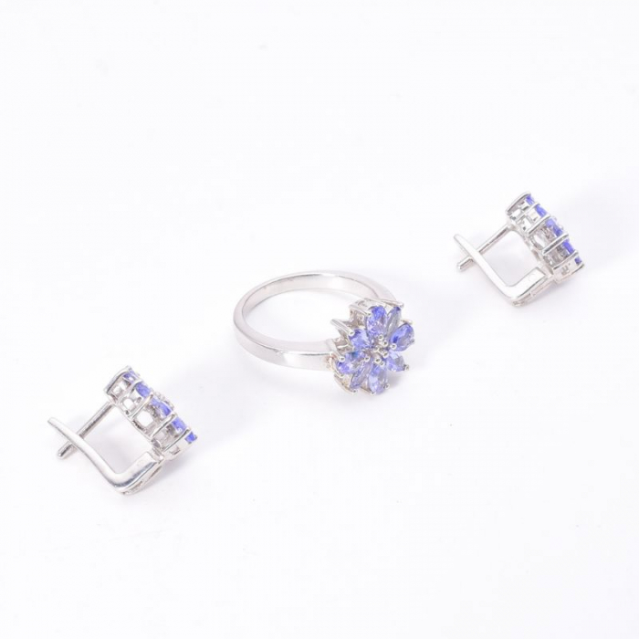 Set argint cu tanzanit [4]