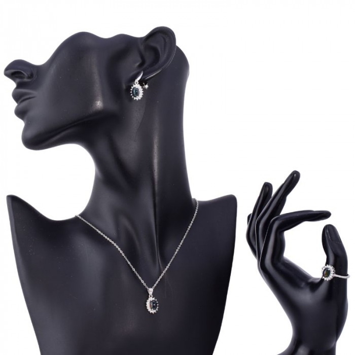 Set argint cu opal negru etiopian [2]