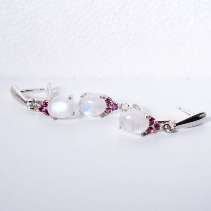 set-cercei-pandantiv-argint-piatra-lunii-si-rodolit [2]