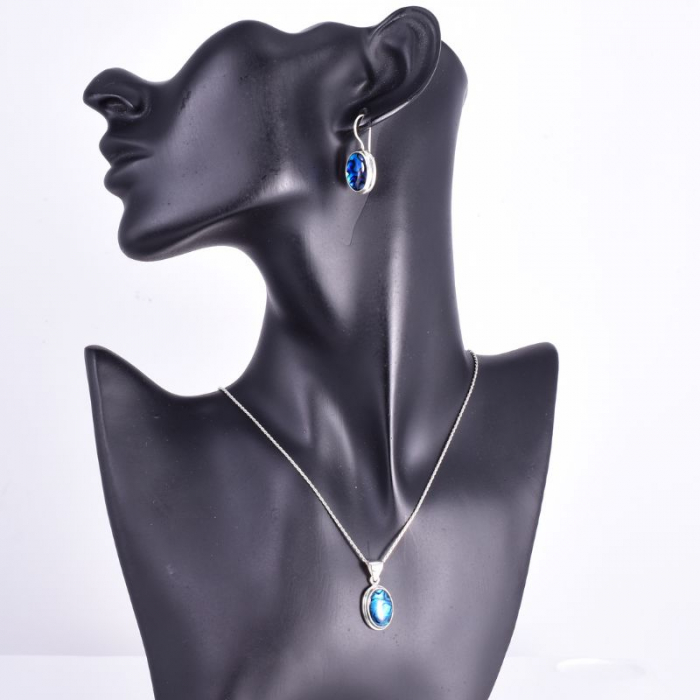 set-cercei-si-colier-argint-cu-abalone [3]