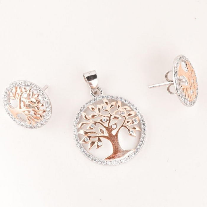 set-copacul-vietii-din-argint-rose-placat-cu-rodiu [2]
