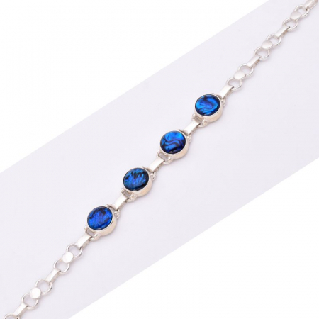 Bratara argint cu scoica abalone [2]