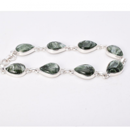 Bratara argint cu serafinit [2]