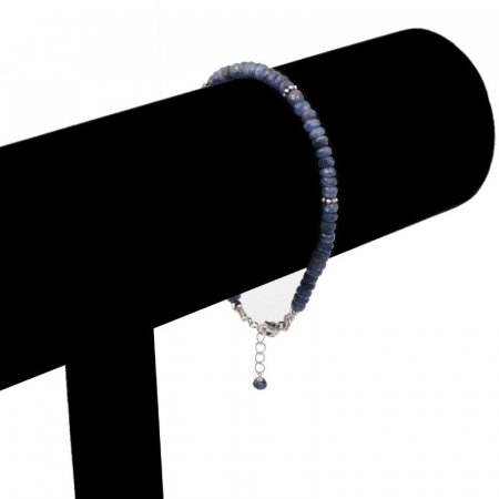 Bratara argint cu discuri safir albastru [2]