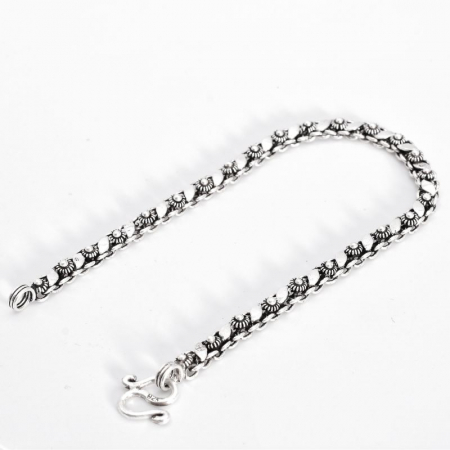 Bratara argint tematica florala [1]