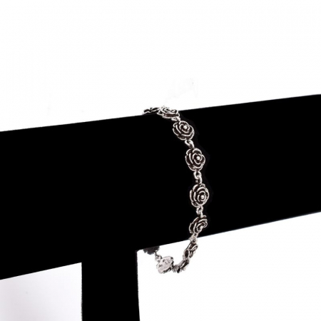 Bratara argint Trandafiri Negri [3]
