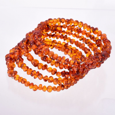 Bratara din chihlimbar pe sarma cu memorie [3]