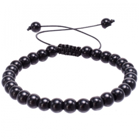 Bijuterii onix - bratara-pietre-semipretioase-onix-6-mm-pe-snur-textil