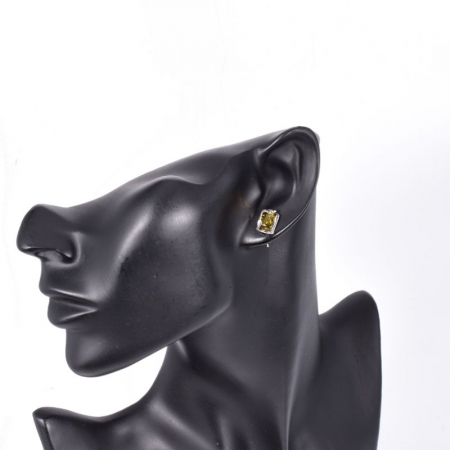 Cercei argint boho-chic cu chihlimbar galben [2]