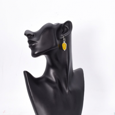 Cercei argint cu jad galben Elixirul Soarelui [1]