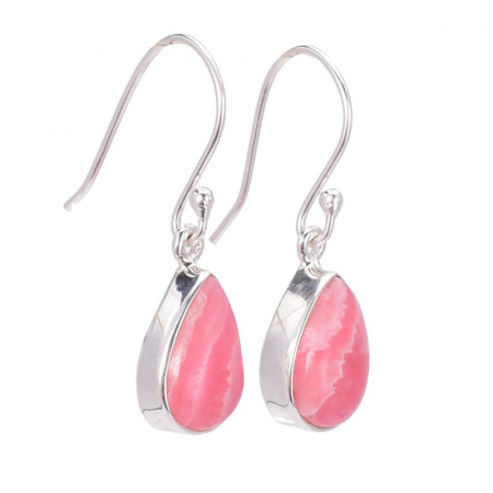 Cercei argint cu rodocrozit, para [1]