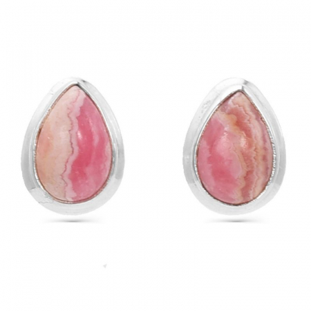 Cercei argint cu rodocrozit para Perle de Compasiune [0]