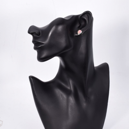 Cercei argint cu rodocrozit para Perle de Compasiune [1]