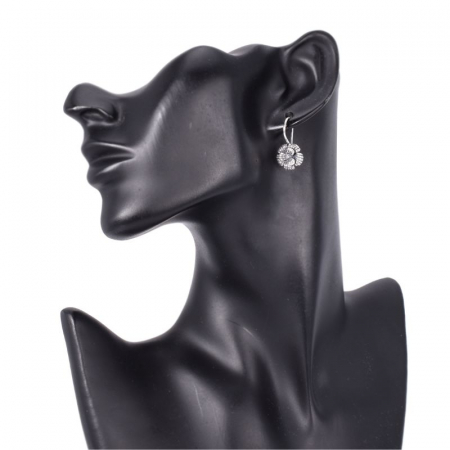 Cercei argint cu tortita Panselute [2]