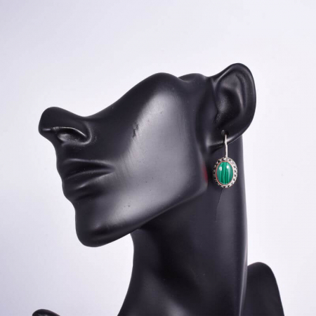 cercei-argint-cu-tortita-pietre-malachit [2]