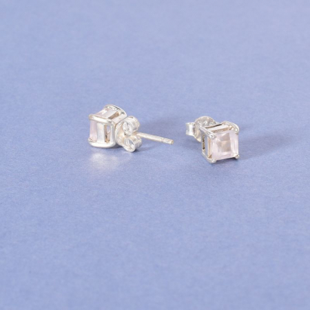 Cercei argint cuart fatetat Delicat [1]