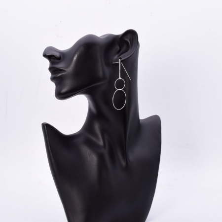 Cercei argint lantisor Om de Zapada [1]