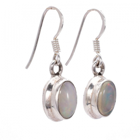 Cercei argint handmade cu opal etiopian [2]