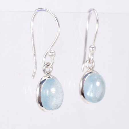 Cercei argint acvamarin natural [1]