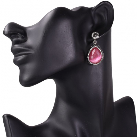 cercei-argint-ochi-de-pisica-hematit-cz [4]