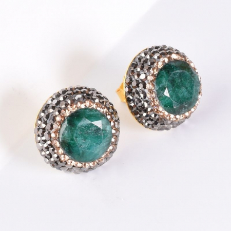 cercei-argint-rotunzi-placaj-aur-smarald-hematit-cz [3]