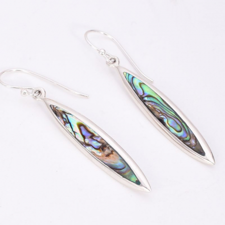 Cercei argint Sirena cu scoica abalone [3]