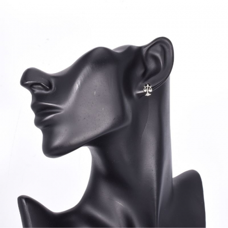 Cercei argint zodia Balanta [2]